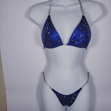 Blue Thunder Scatter Competition Bikini