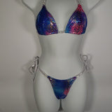 Iridescent Snakeskin Posing suit